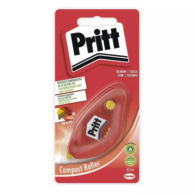 Pritt Compact Roller Colle on & off