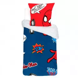 Marvel Housse de couette 140x200 cm+1 taie Spider-Man