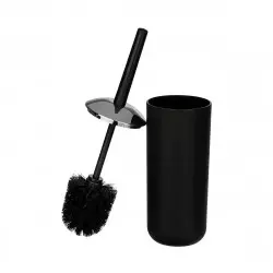 Porte-brosse WC + brosse Brasil - Noir