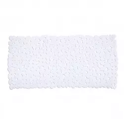 WENKO Tapis de bain antidérapant Paradise 71x36 cm - Blanc