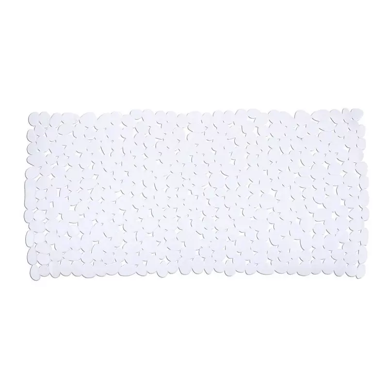 WENKO Tapis de bain antidérapant Paradise 71x36 cm - Blanc