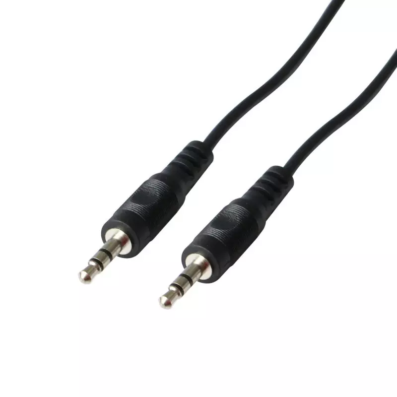 Poss - Câble audio stéréo 3,5 mm 1,5 m - Noir