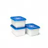 DBP Plastics Boîtes de congélation Alaska 3x1200ml