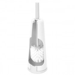 Brosse de toilette et support - Blanc (414664)