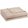 Couverture Microplush 180x220 cm Beige