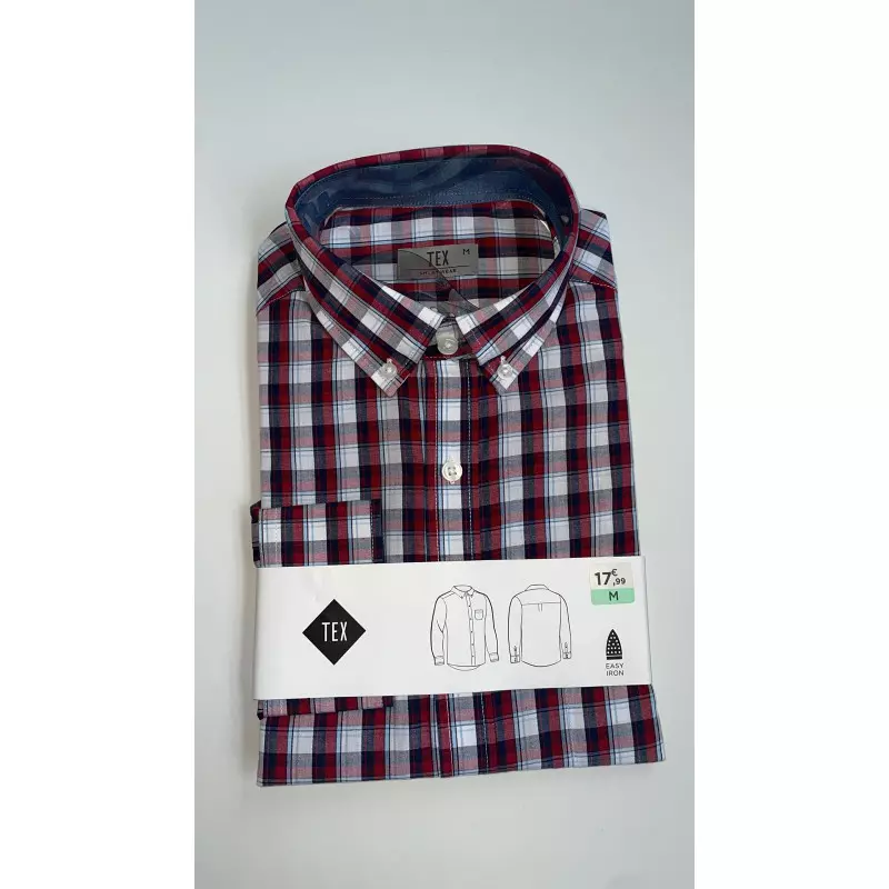 Chemise à carreaux Tex Smartwear 