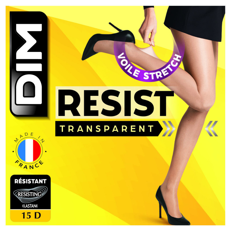 DIM PARIS CO Beauty Resist Transparant 00FV NOIR T4