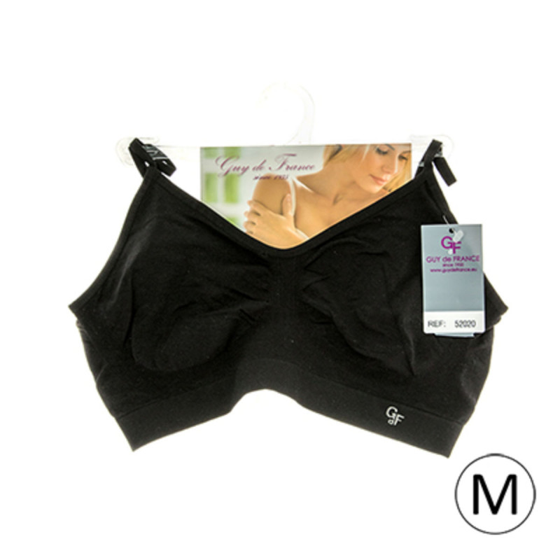Brassière Seamless taille M noir