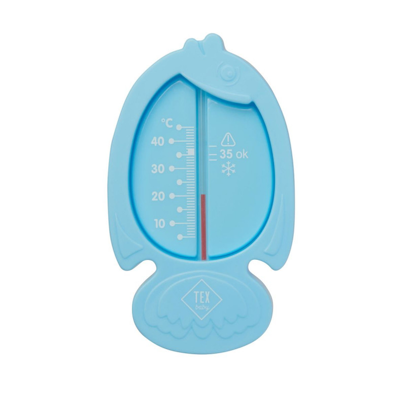 Tex Baby Thermomètre de bain Poisson Bleu