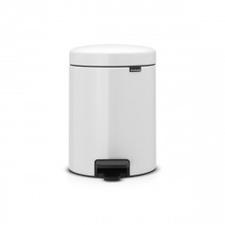 Poubelle À Pédale 5l Blanc Brabantia 112065