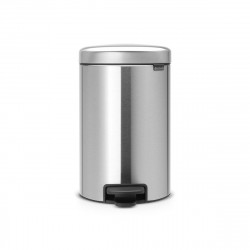 Poubelle à pédale NewIcon 12L - Argenté (113604) - Brabantia