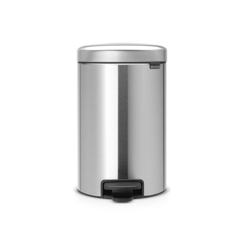 Poubelle à pédale NewIcon 12L - Argenté (113604) - Brabantia