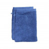 TEX HOME 2 Gants de toilette 15x21cm Bath Bleu