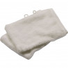 TEX HOME 2 Gants de toilette 15x21 cm BATH Blanc