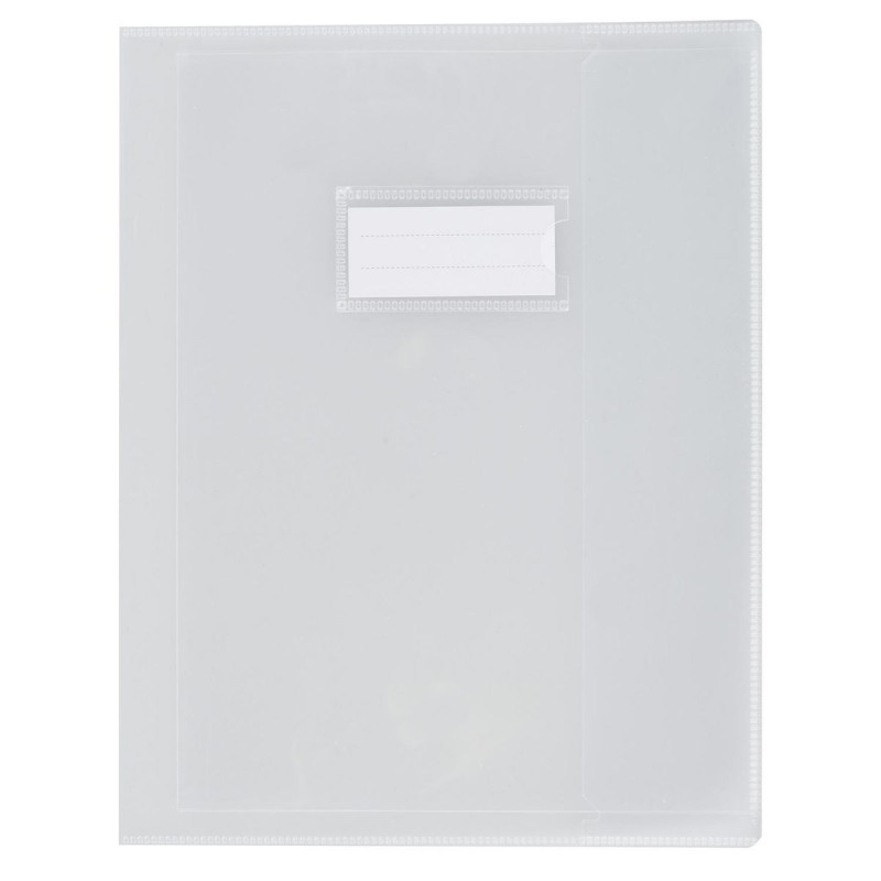 Protège-cahier en polyproylène 17x12 cm - Transparent