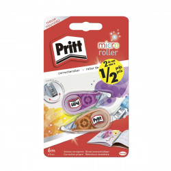 Pritt 2 Rollers de correction micro roller 6Mx5mm 2e 1/2 prix