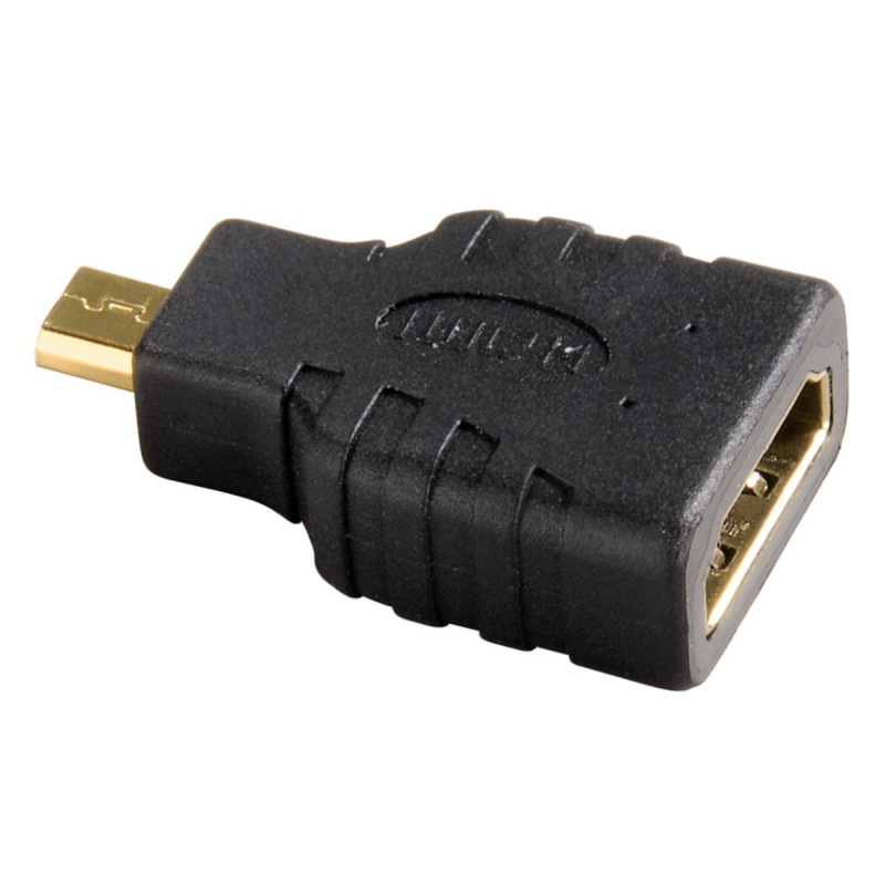 Hama - Adaptateur HDMI F/micro HDMI M (75039863)