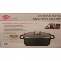 cocotte gourmet granit 33 cm