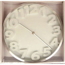 horloge murale 354x60mm 2ass