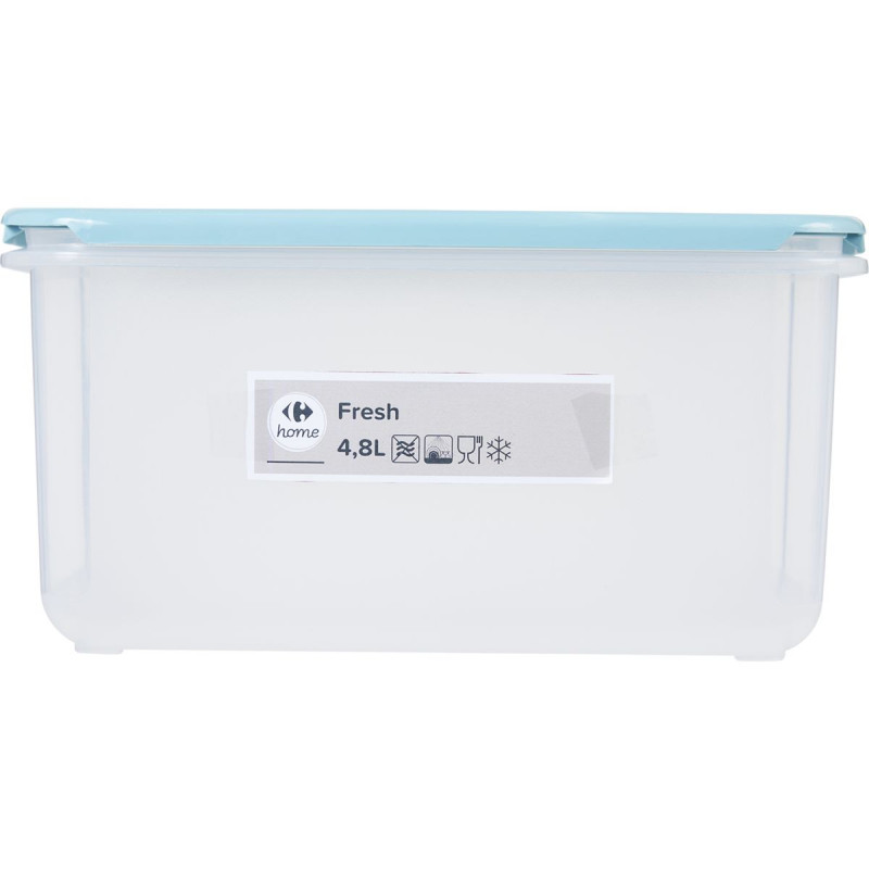 carrefour boîte conservation 4,8l rect