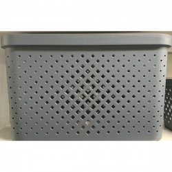 pixel panier 16l gris