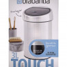 touch bin 3l matt noir