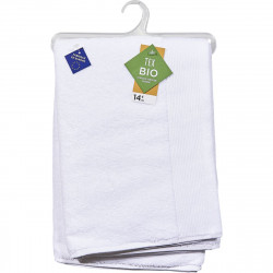 tex home bio drap de douche 70x140 blanc