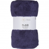 tex bio plaid sherpa 125x150 bleu