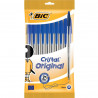 bic pouch 10 cristal bleu