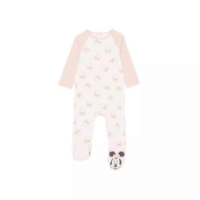 bebe pyjama rose doux 18m