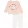 pyjama bebe rose doux 18m