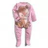 pyjama be brun rose 18m