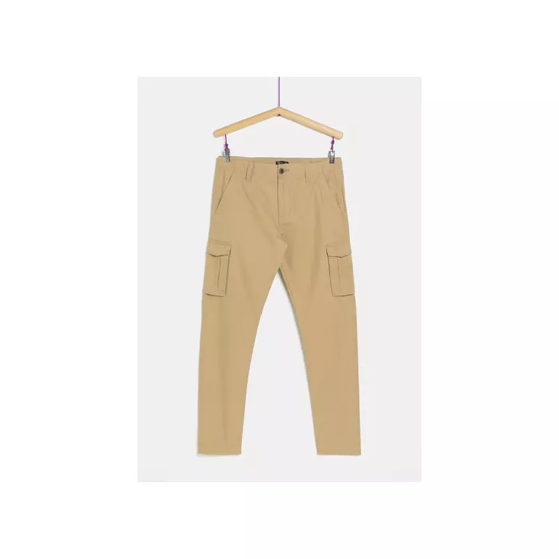 Pantalon cargo Camel