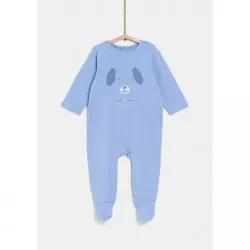 pyjama jersey bleu 3 6m