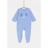 pyjama jersey bleu 3 6m