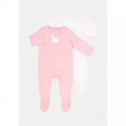 lot de 2 pyjama rose 6 6m