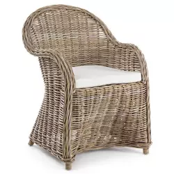 Fauteuil en rotin Roy