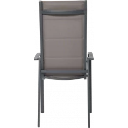 Fauteuil  Canberra haut dossier - gris