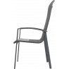 Fauteuil  Canberra haut dossier - gris