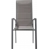 Fauteuil  Canberra haut dossier - gris
