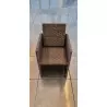 Fauteuil Ouvéa avec dossier rabattable Gris foncé