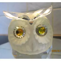 Hibou en cristal Swarovski