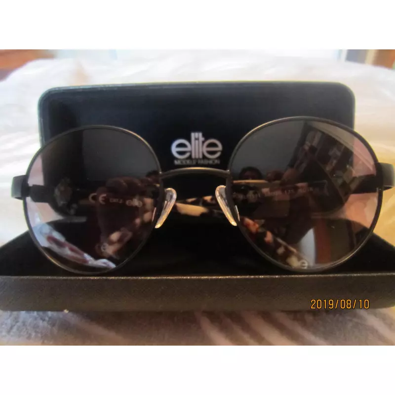 Lunettes soleil Femme OPTIC 2000 Elite Models Fashion ELT1501 Noir