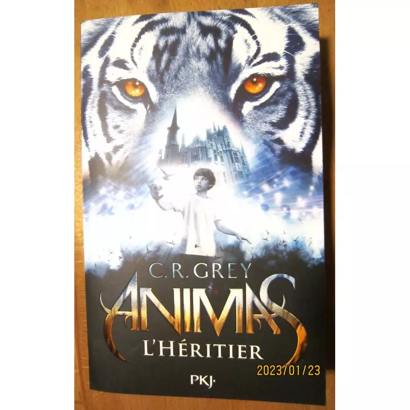 Livre « ANIMAS - L'Héritier » de C.R. GREY