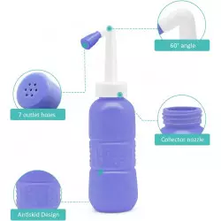 Bidet Portable, Bouteille Lavage, Douchette, WC + Hygiène Intime