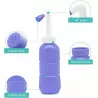 Bidet Portable, Bouteille Lavage, Douchette, WC + Hygiène Intime