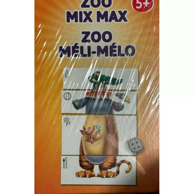 Jeu enfant 5+ de carte Zoo Mix Max