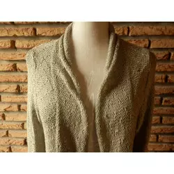 long gilet femme t.M beige - MSmode -