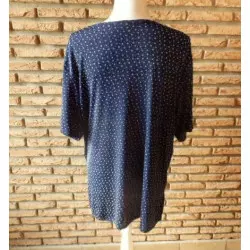 blouse femme t.44 bleu