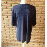 blouse femme t.44 bleu